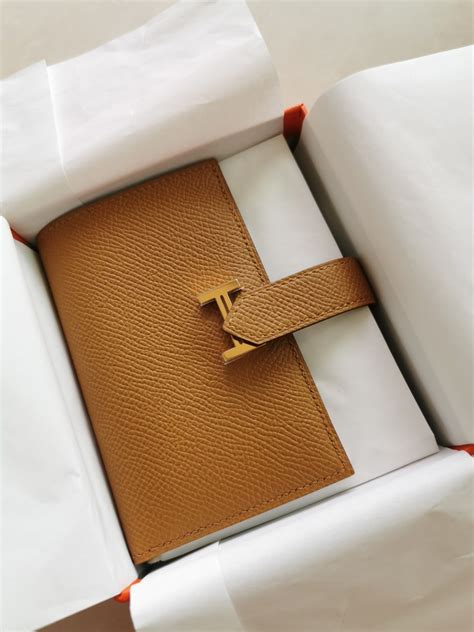 bearn hermes|Hermes bearn trifold compact wallet.